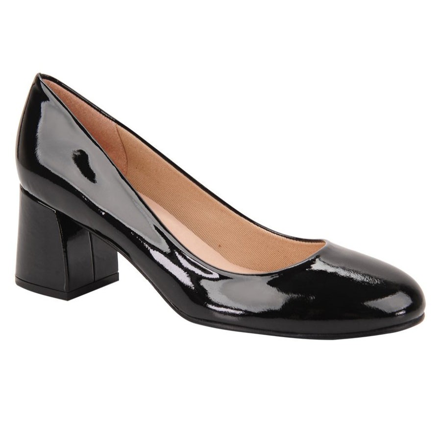 Heels French Sole | Trance - Black Patent