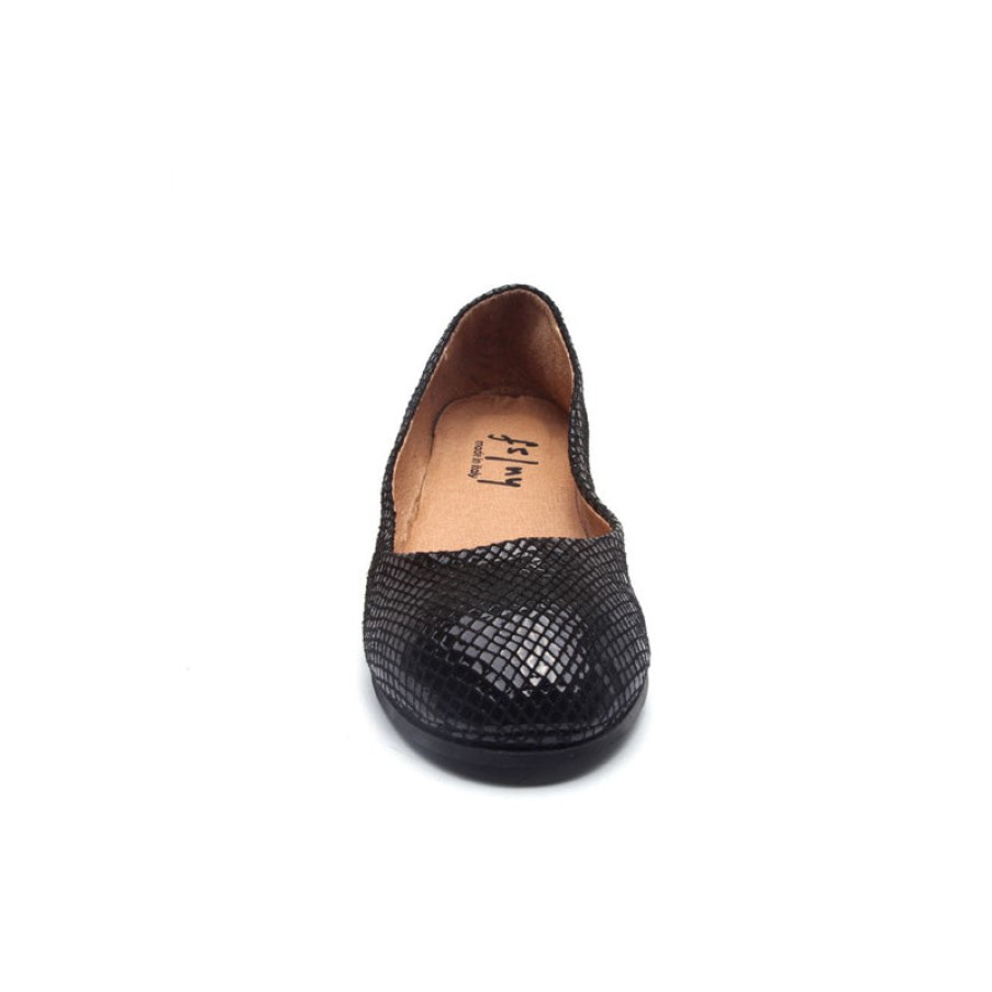 Best Sellers French Sole | Zeppa - Black Snake Print