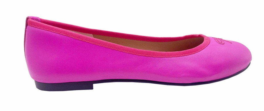 Nicky Hilton Collection French Sole | Kathy - Bright Pink Leather