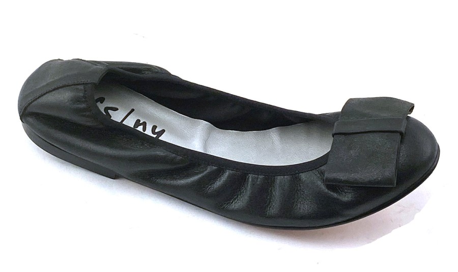 Flats French Sole | Rhythm - Black Metallic