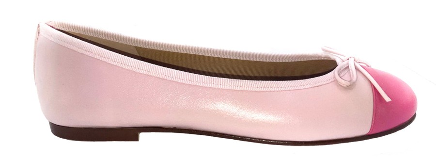 Flats French Sole | Index - Blush Leather