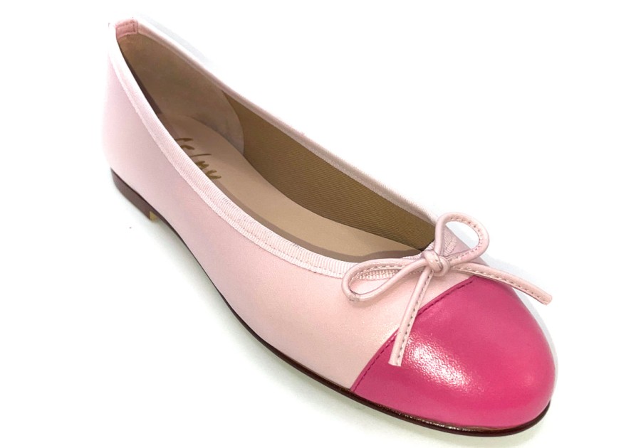 Flats French Sole | Index - Blush Leather