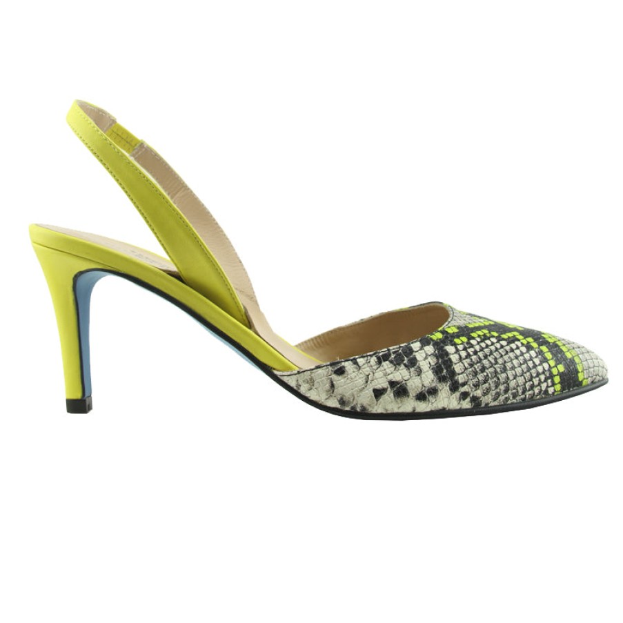 Nicky Hilton Collection French Sole | Serpent - Yellow Snake