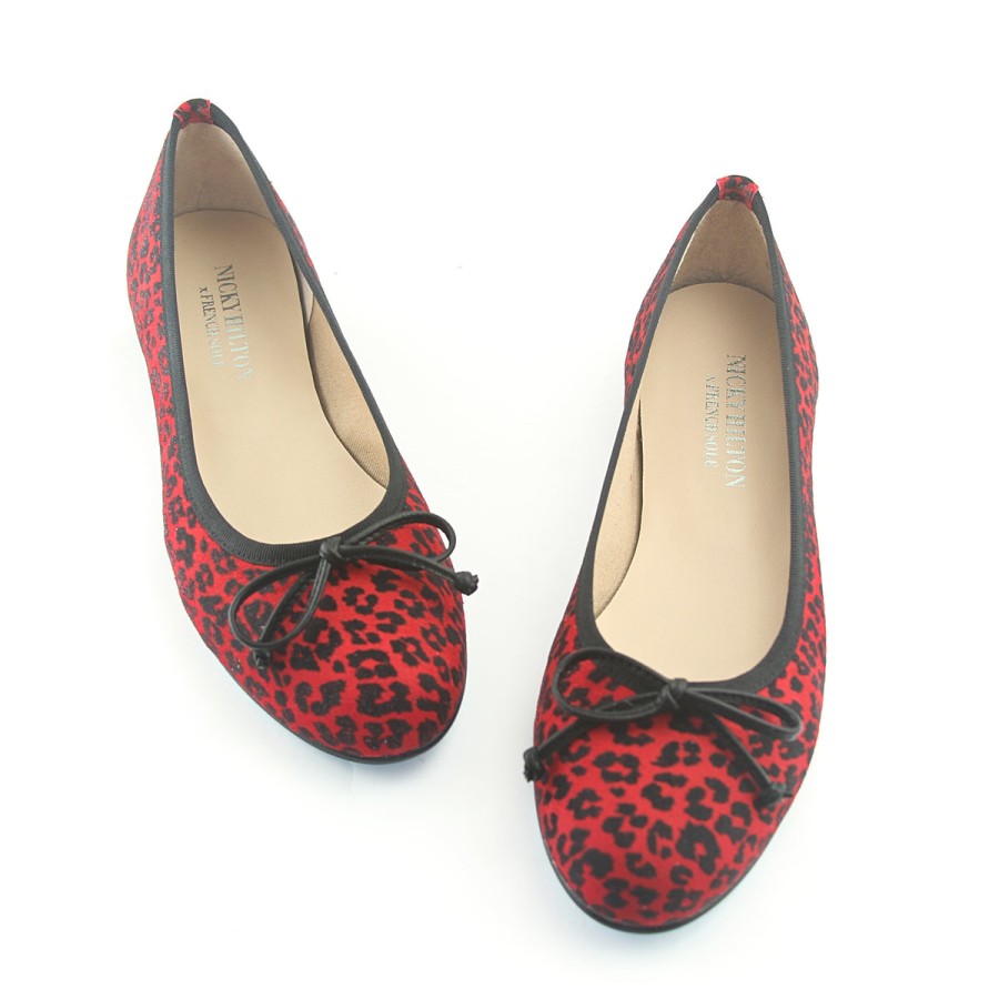 Nicky Hilton Collection French Sole | Paris - Red Cheetah