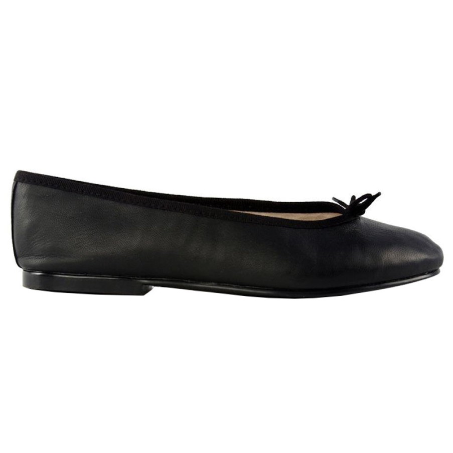 French Classics French Sole | Ingrid - Black Leather