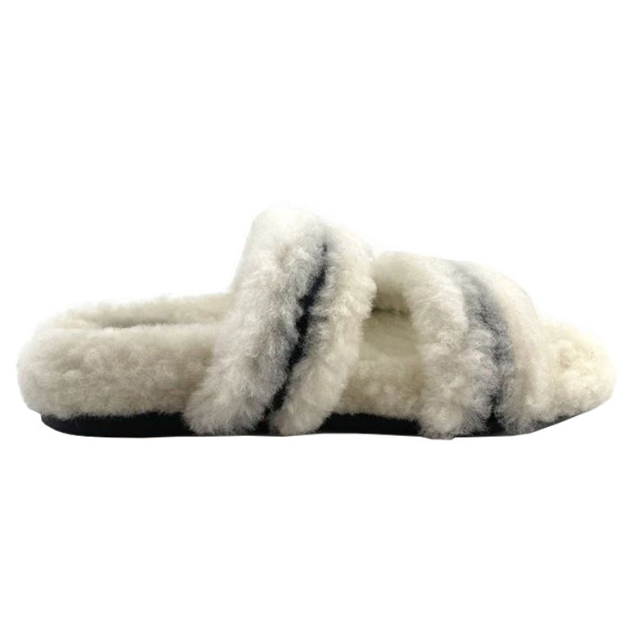 Entire Collection French Sole | Jung - Black Shearling