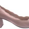 Heels French Sole | Wave - Rose Pink Leather