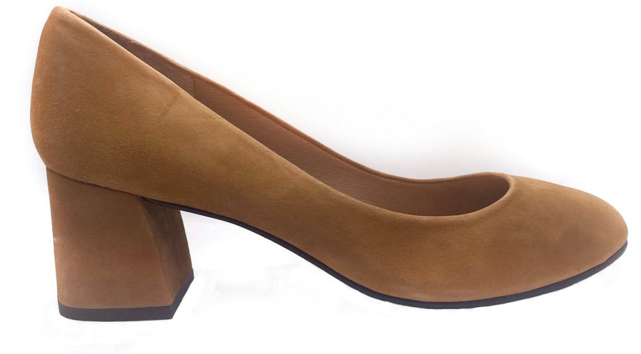 Heels French Sole | Trance - Chestnut Suede