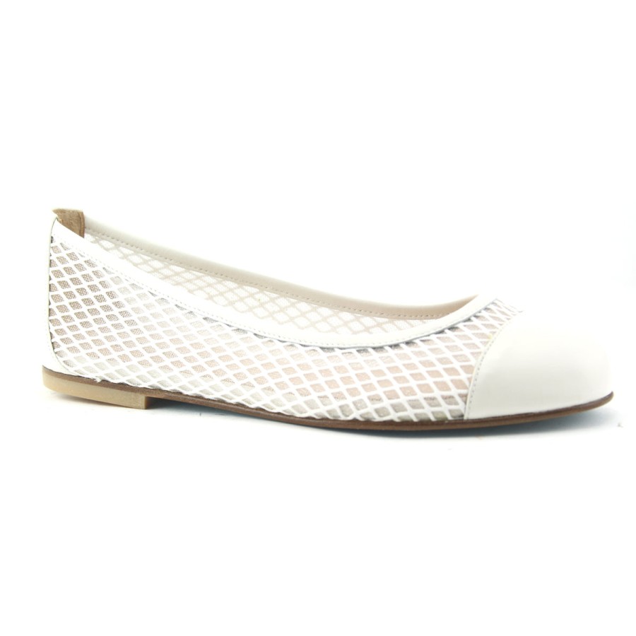 Nicky Hilton Collection French Sole | Jessica - White Mesh