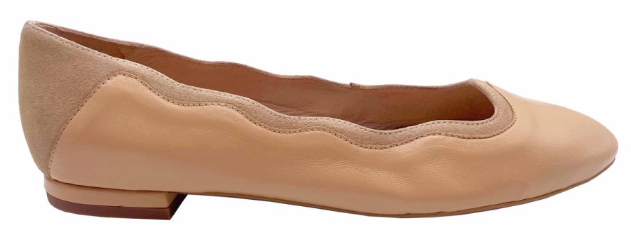 Entire Collection French Sole | Gambler - Beige Leather