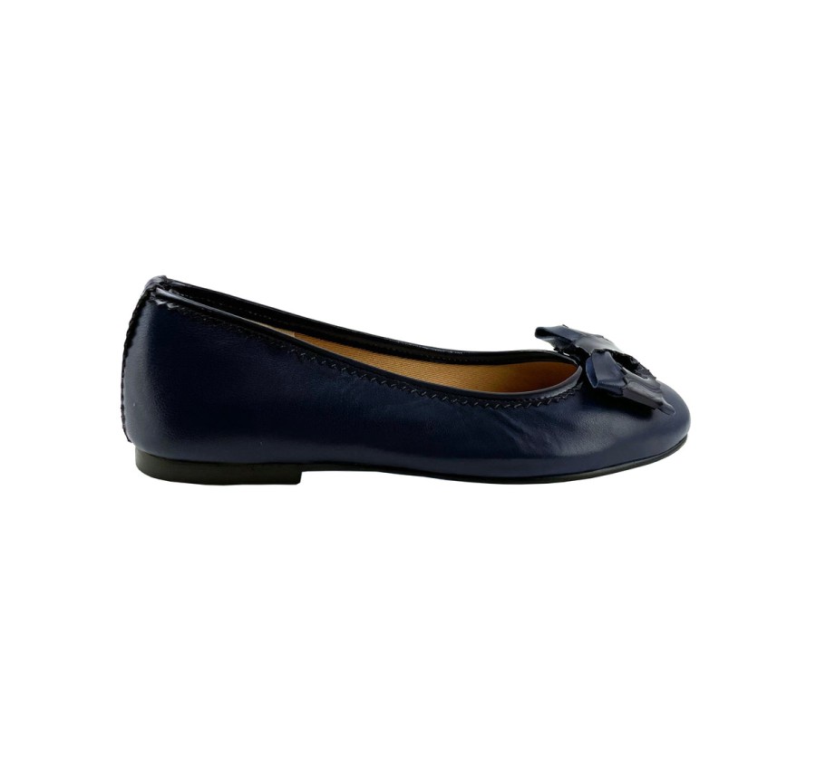 Nicky Hilton Collection French Sole | Blair - Navy Leather