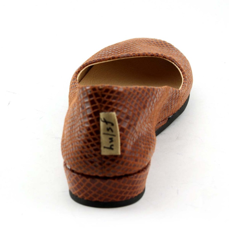 Best Sellers French Sole | Zeppa - Cognac Snake