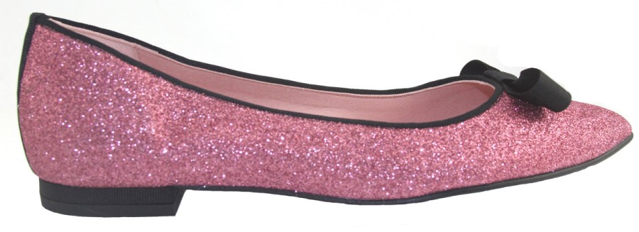 Sustainable French Sole | Theodora - Rose Glitter