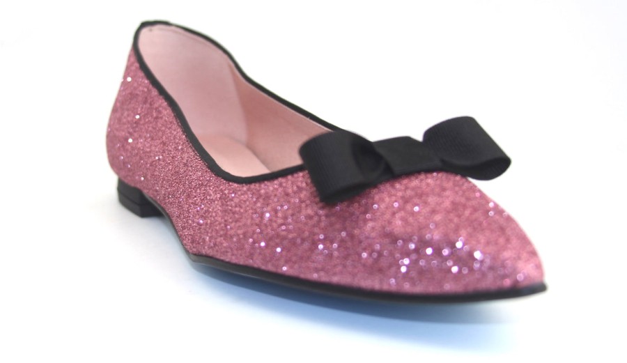 Sustainable French Sole | Theodora - Rose Glitter