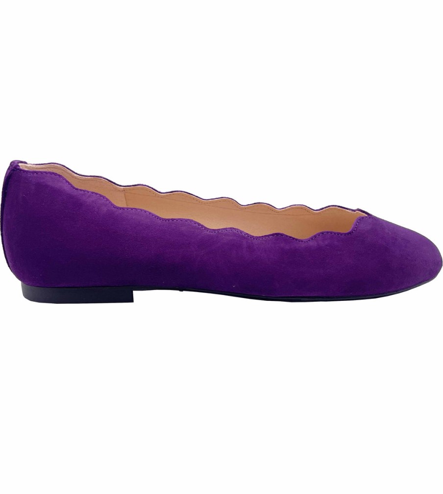 Best Sellers French Sole | Jigsaw - Purple Suede