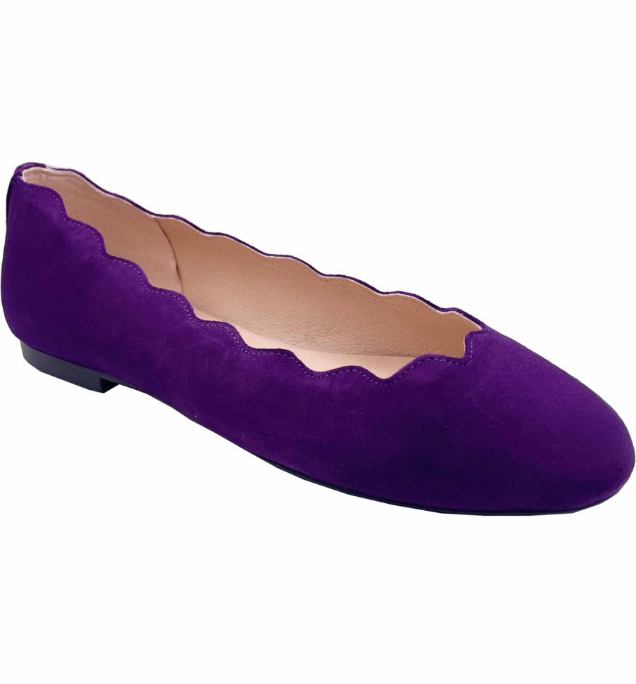 Best Sellers French Sole | Jigsaw - Purple Suede