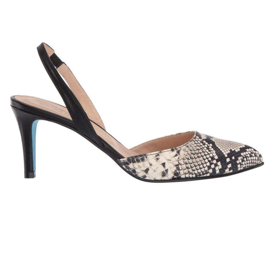 Nicky Hilton Collection French Sole | Serpent - Natural Snake