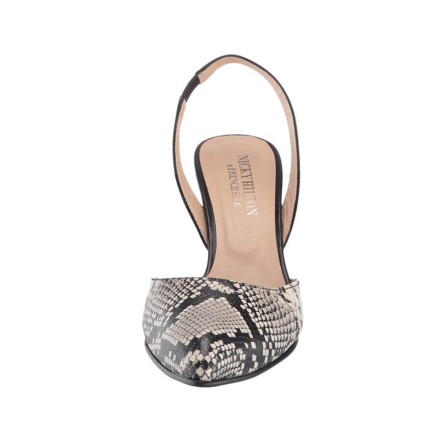 Nicky Hilton Collection French Sole | Serpent - Natural Snake