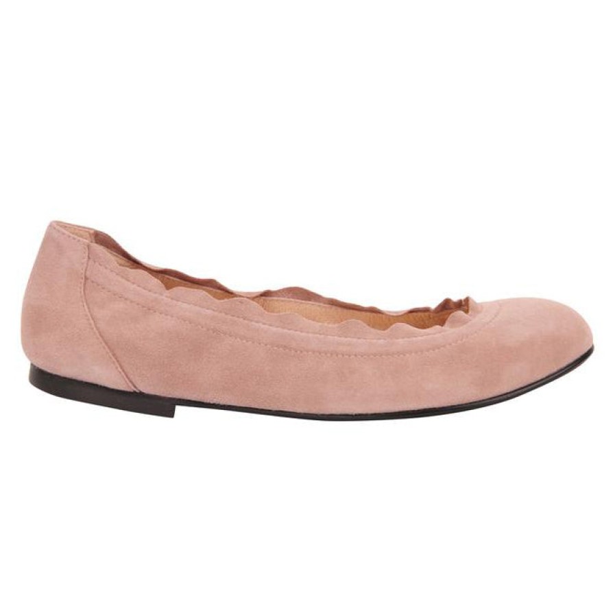 Entire Collection French Sole | Cuff - Dusty Pink Suede