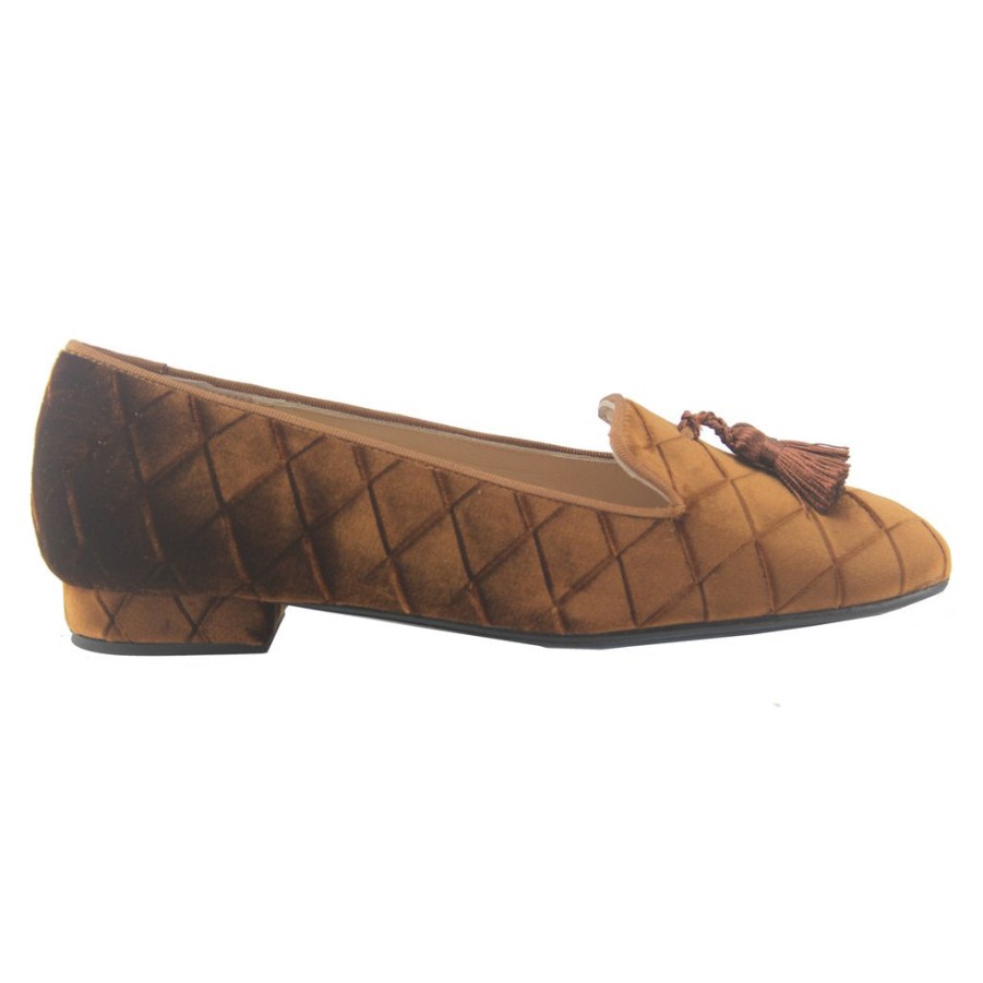 Nicky Hilton Collection French Sole | Eloise - Caffe Quilt Velvet