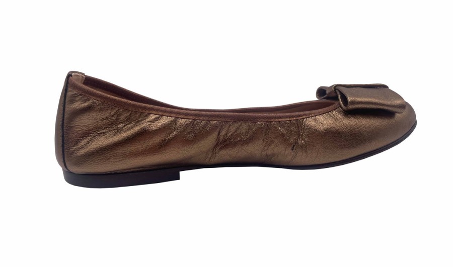 Flats French Sole | Rhythm - Bronze Metallic