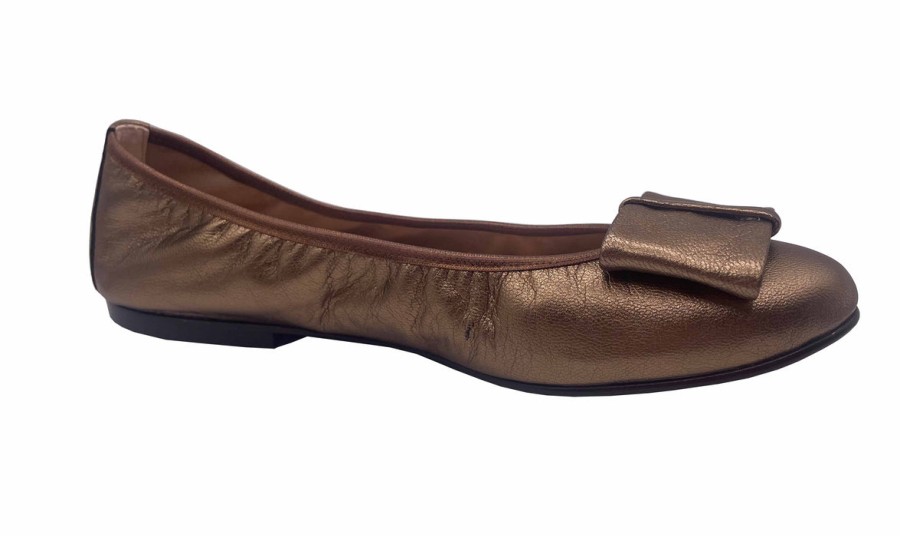 Flats French Sole | Rhythm - Bronze Metallic