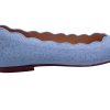 Flats French Sole | Jigsaw - Blue Mosaic Suede